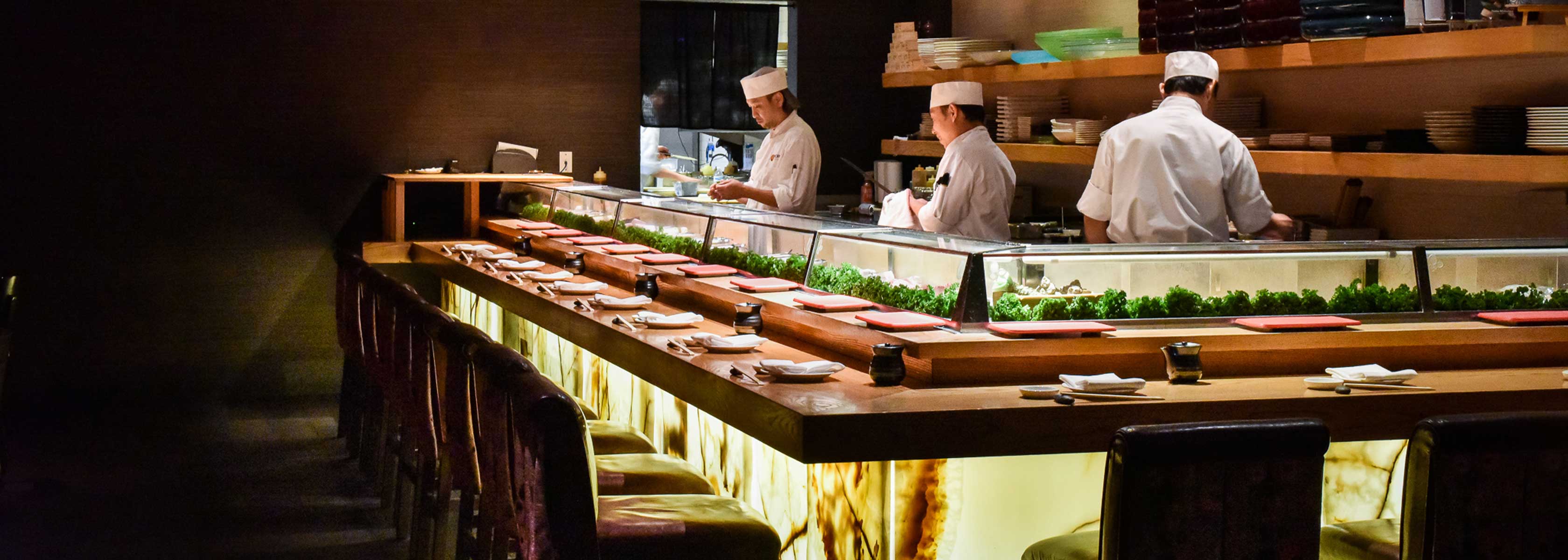 Chefs at Sushi Bar