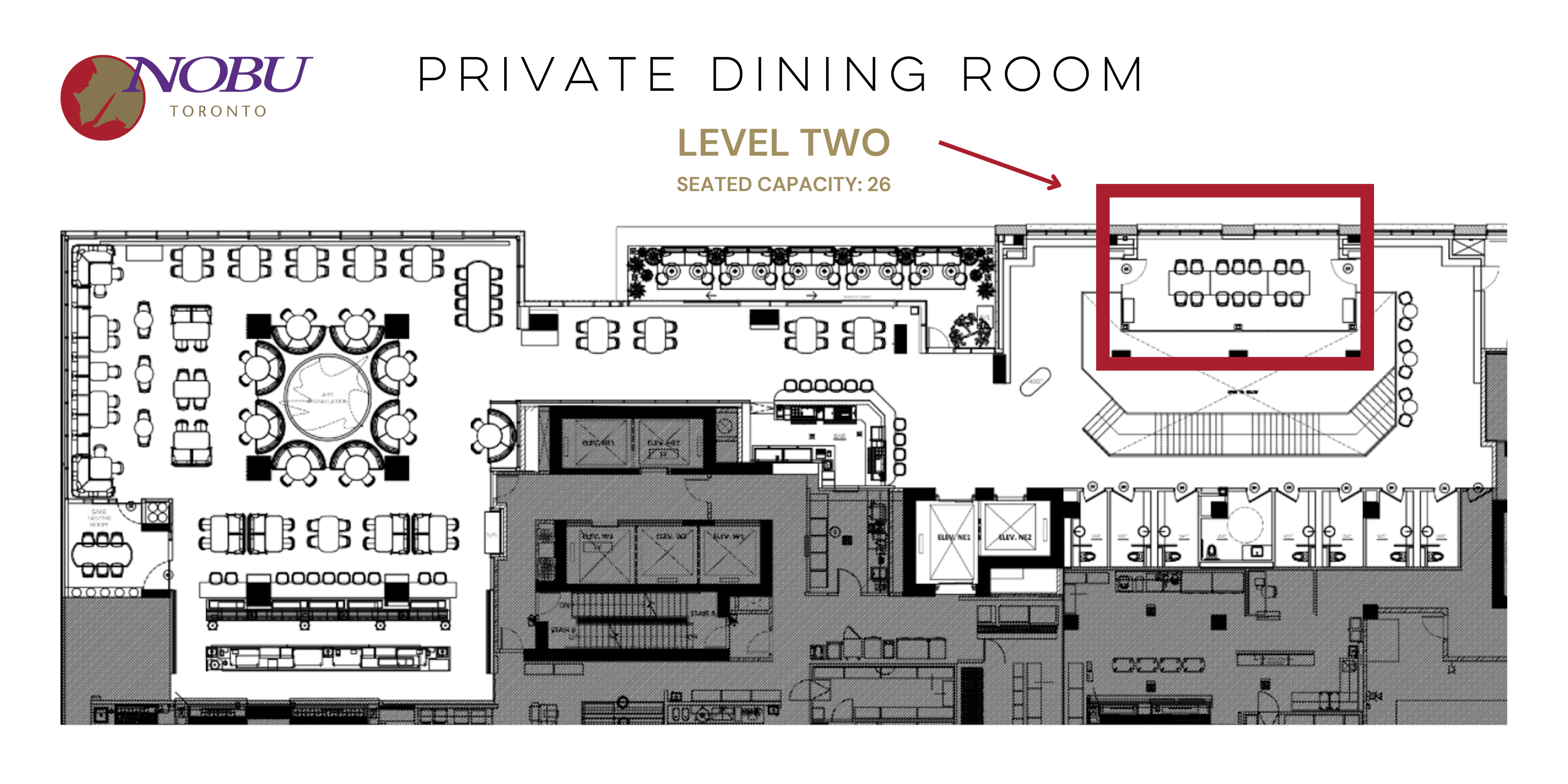 Nobu Toronto PDR Floorplan