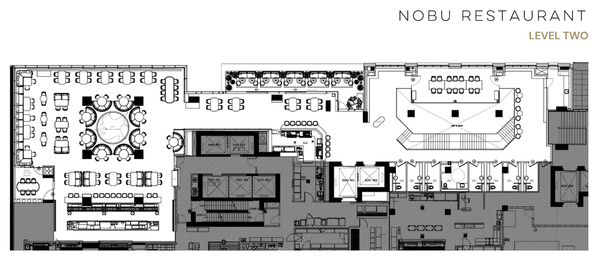 Restaurant Floor - Level 2