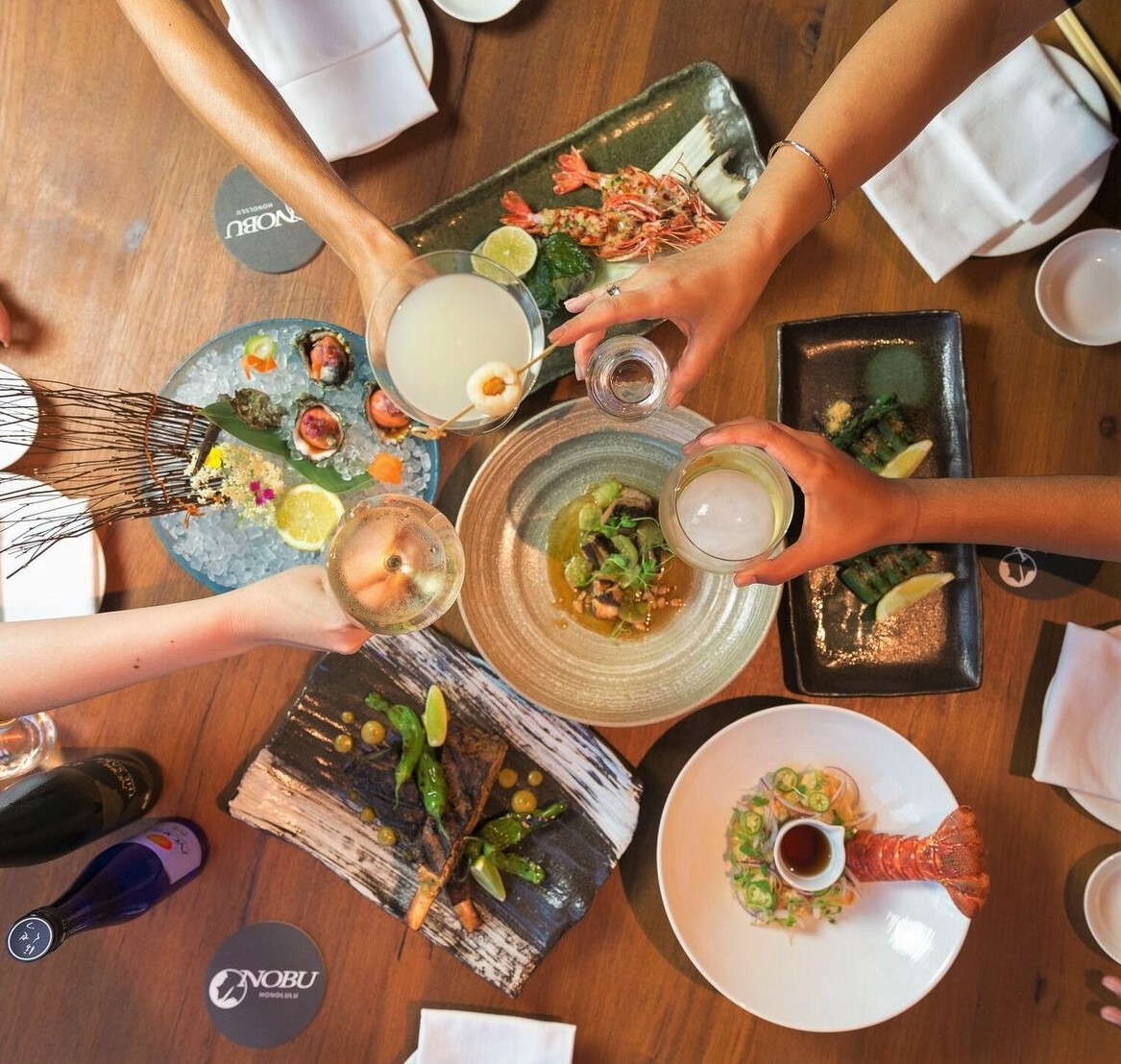 overhead shot private events web
